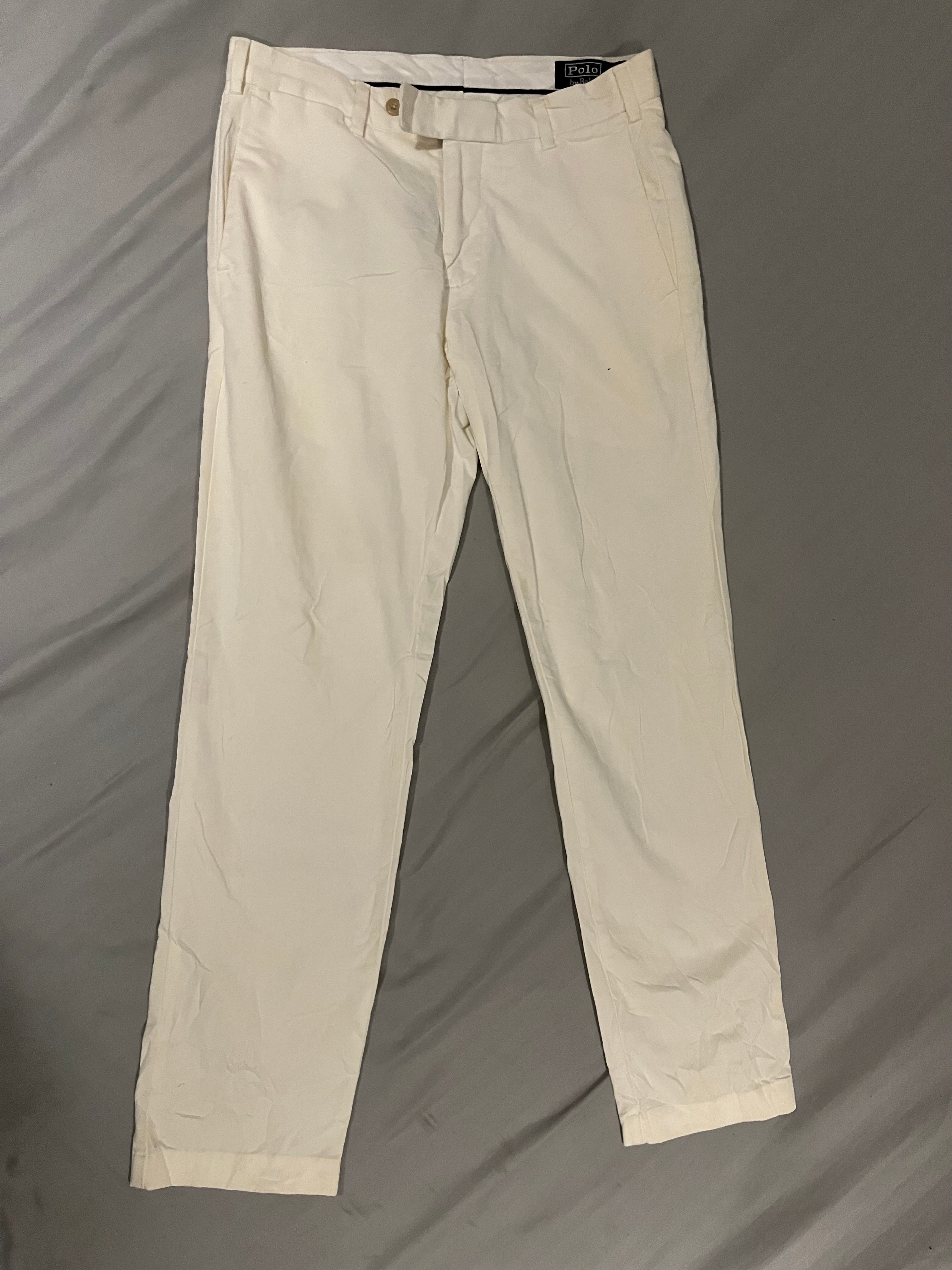 Pre-owned VINTAGE Polo by Ralph Lauren Stretch Custom Fit Chinos