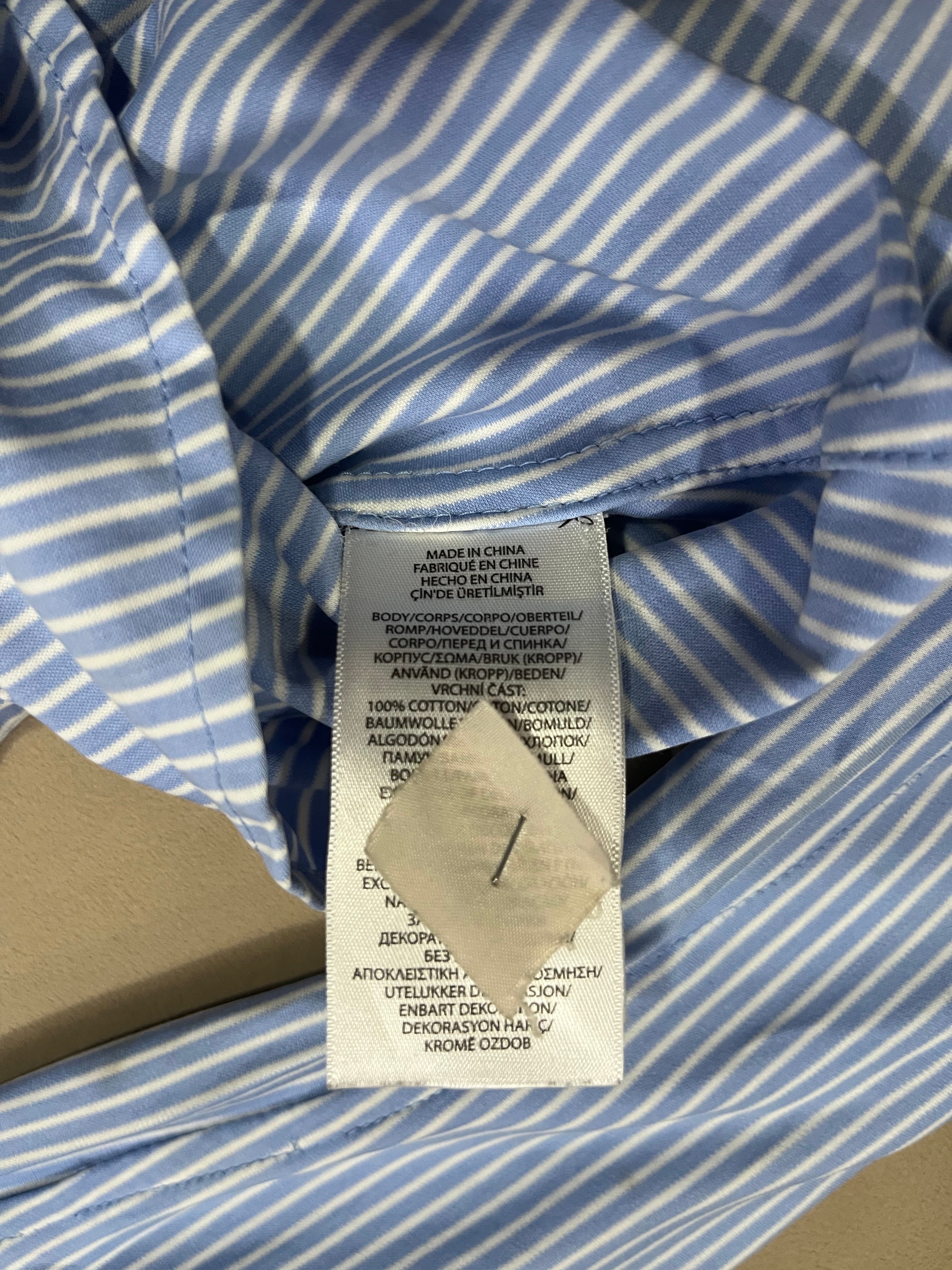 Pre-owned VINTAGE Polo Ralph Lauren Knit Dress Shirt (Medium)