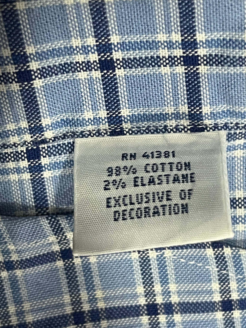 Pre-owned VINTAGE Ralph Lauren Slim Fit Stretch Oxford Shirt (Large loose fit)