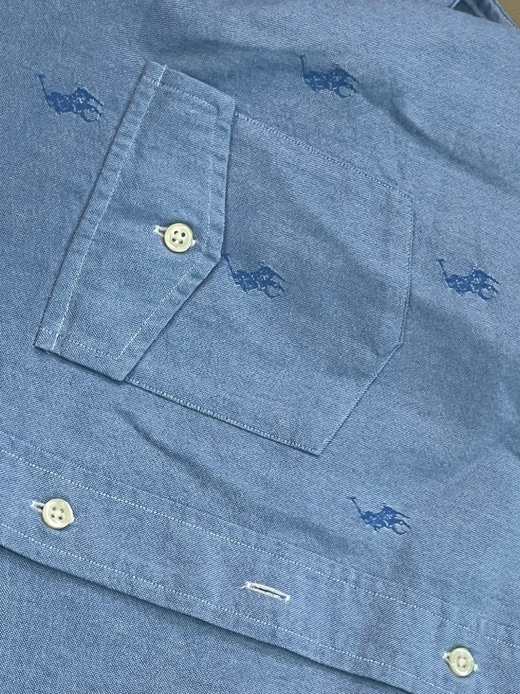 Pre-owned VINTAGE Ralph Lauren Shirt Medium